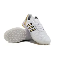 Chuteira Society Adidas AdiPure 11 Pro TF | Branca e Dourada - imagem 4