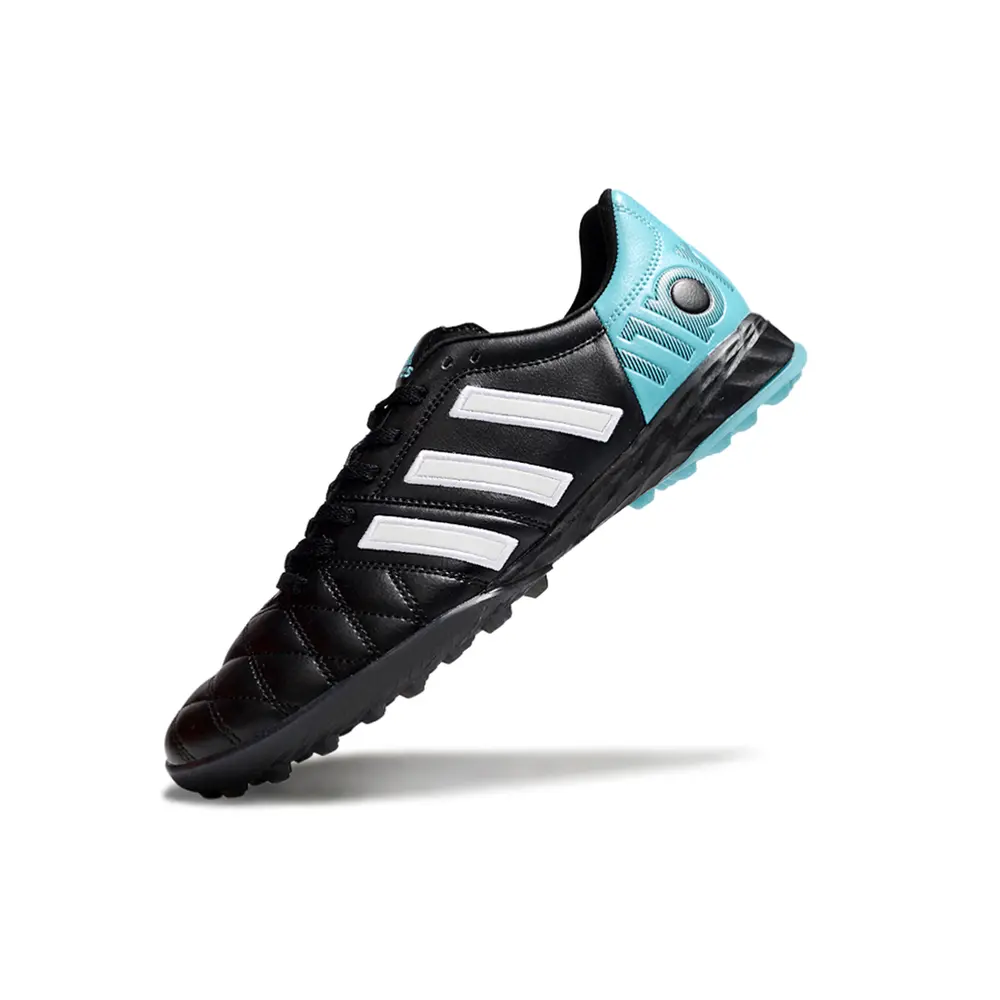 Chuteira Society Adidas AdiPure 11 Pro TF | Preta e Azul