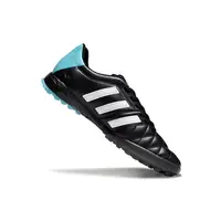 Chuteira Society Adidas AdiPure 11 Pro TF | Preta e Azul - imagem 3