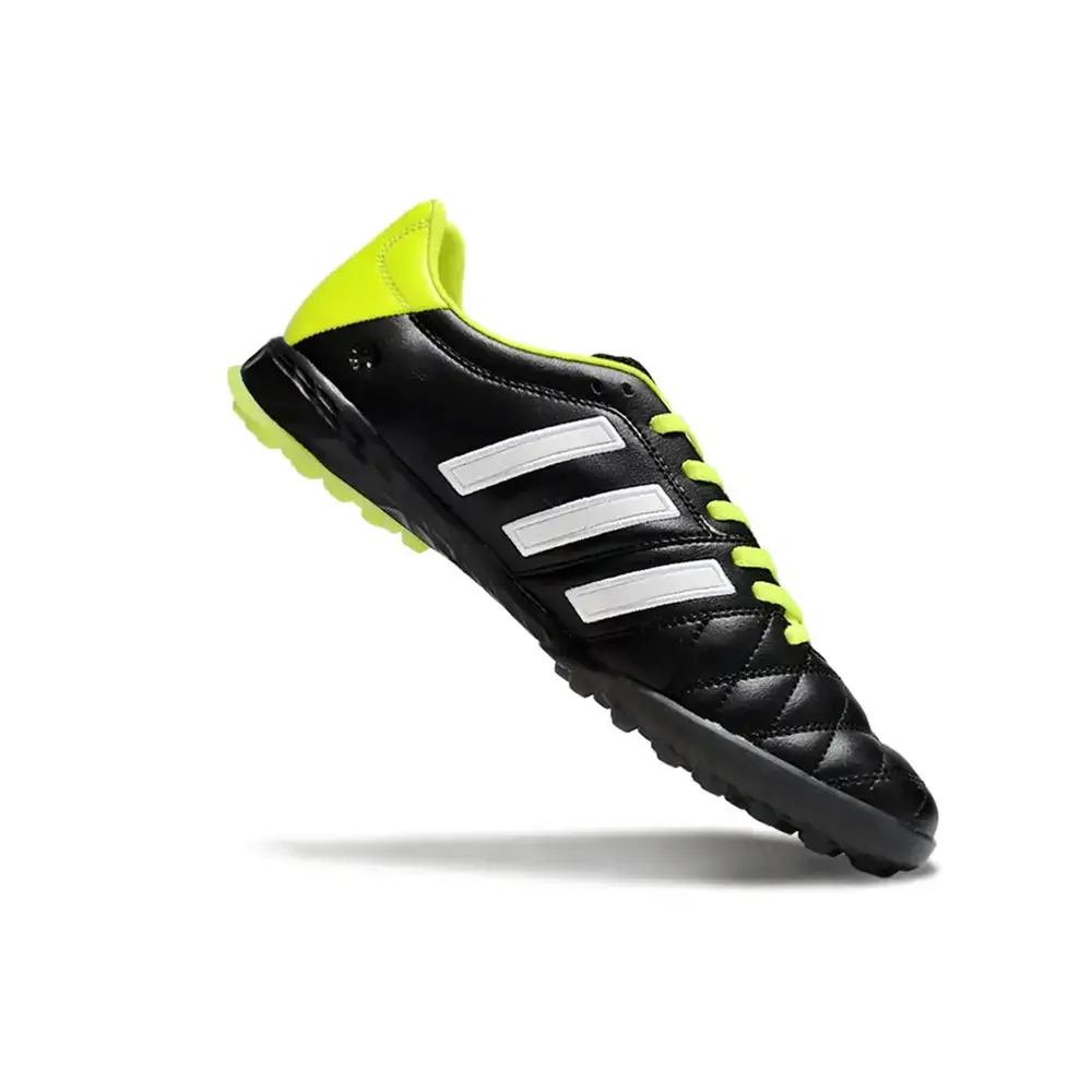 Chuteira Society Adidas AdiPure 11 Pro TF | Preta e Verde