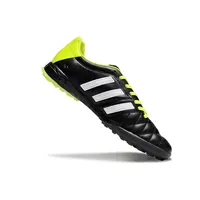 Chuteira Society Adidas AdiPure 11 Pro TF | Preta e Verde - imagem 2