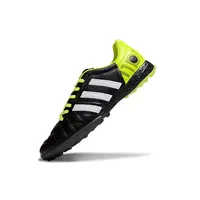 Chuteira Society Adidas AdiPure 11 Pro TF | Preta e Verde - imagem 6