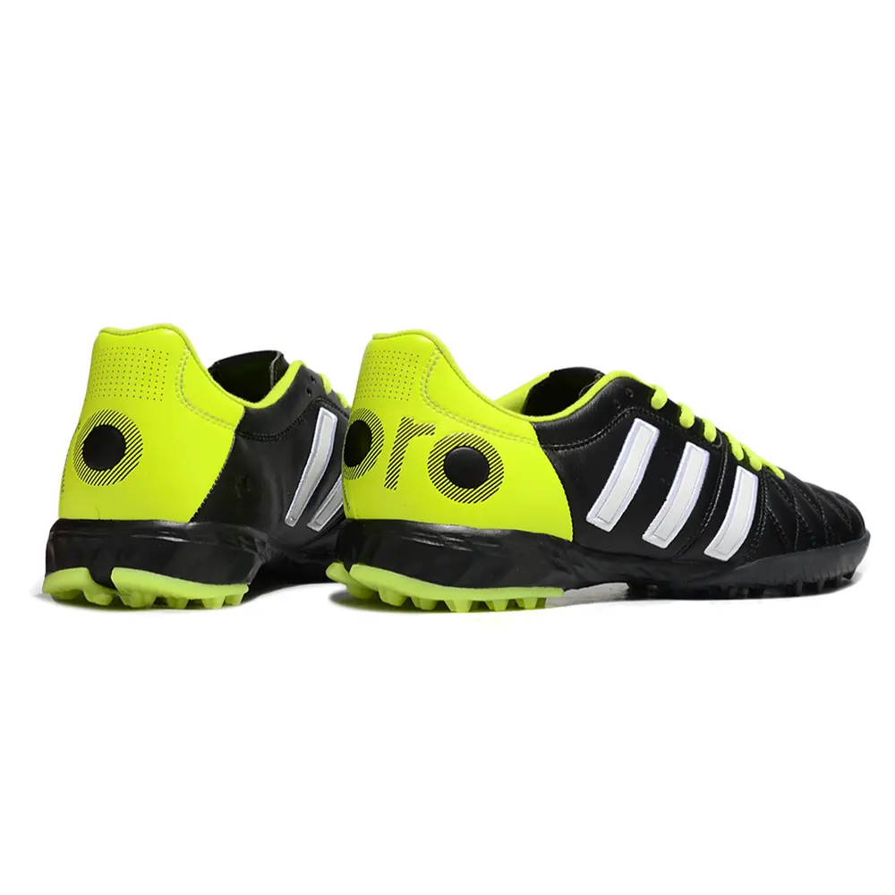 Chuteira Society Adidas AdiPure 11 Pro TF | Preta e Verde