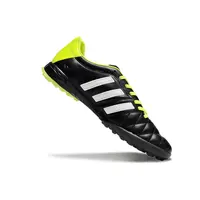 Chuteira Society Adidas AdiPure 11 Pro TF | Preta e Verde - imagem 5