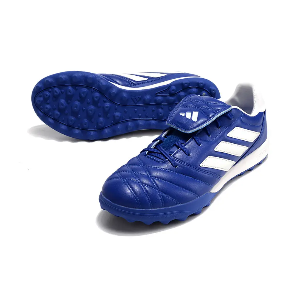 Chuteira Adidas Copa Gloro TF | Azul e Branco - Imperdível