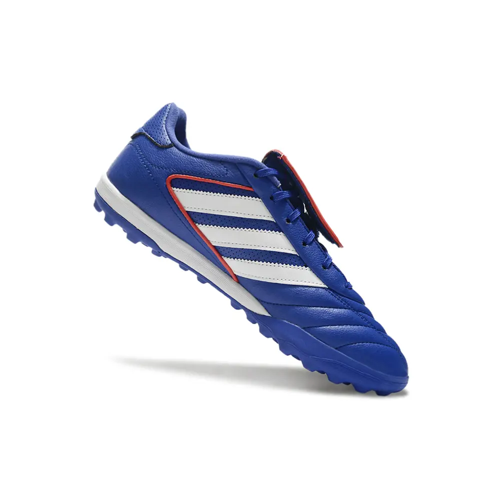 Chuteira Society Adidas Copa Gloro TF | Azul, Branco e Vermelho