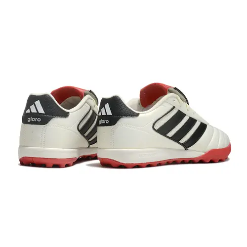 Chuteira Society Adidas Copa Gloro TF Bege, Vermelho e Preto