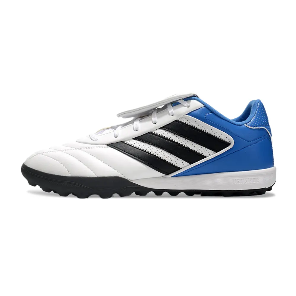Chuteira Adidas Copa Gloro TF | Branca e Azul