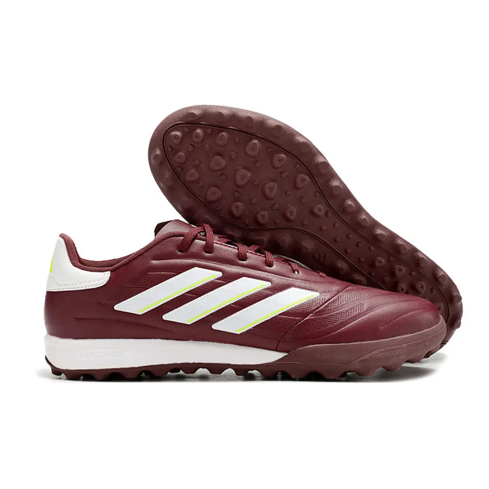 Chuteira Society Adidas Copa Pure.1 | Bordo e Branco