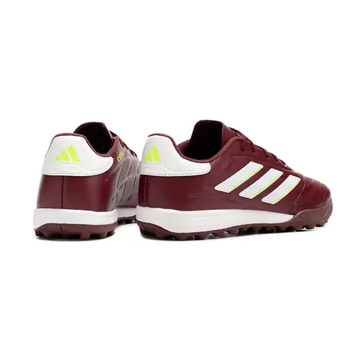 Chuteira Society Adidas Copa Pure.1 Bordo e Branco 