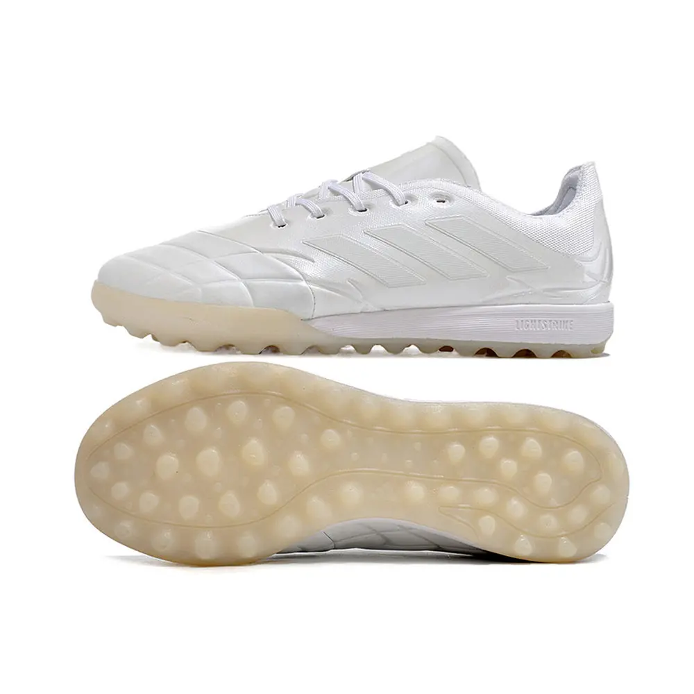 Chuteira Society Adidas Copa Pure.1 TF Branca | Conforto Leve
