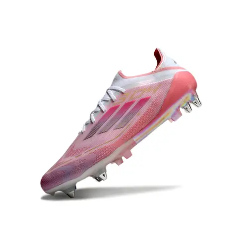 Chuteira Campo Adidas F50 Ponta de Aluminio Rosa 