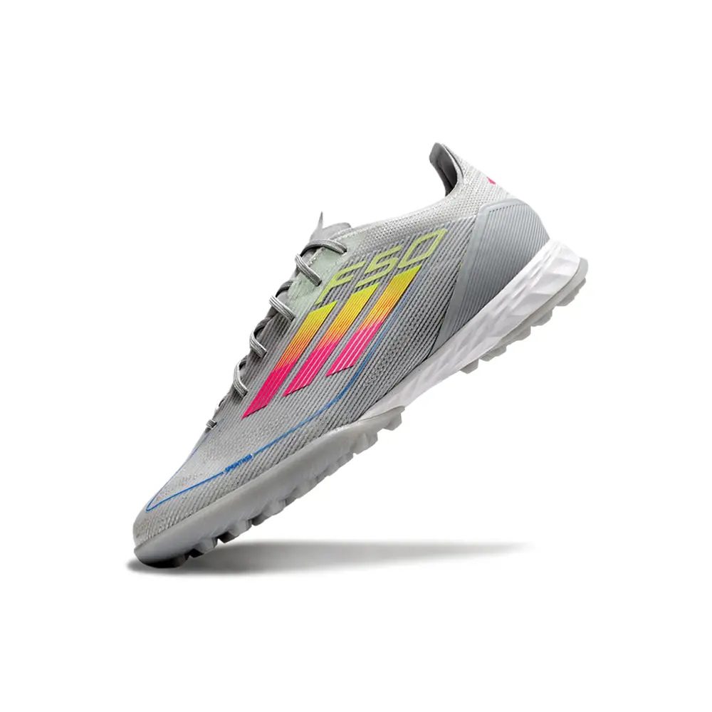 Chuteira Society Adidas F50 TF Cinza | Velocidade e Controle