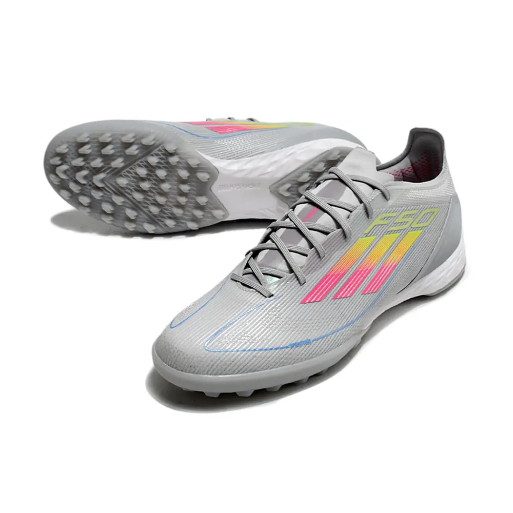 Chuteira Society Adidas F50 TF Cinza | Velocidade e Controle