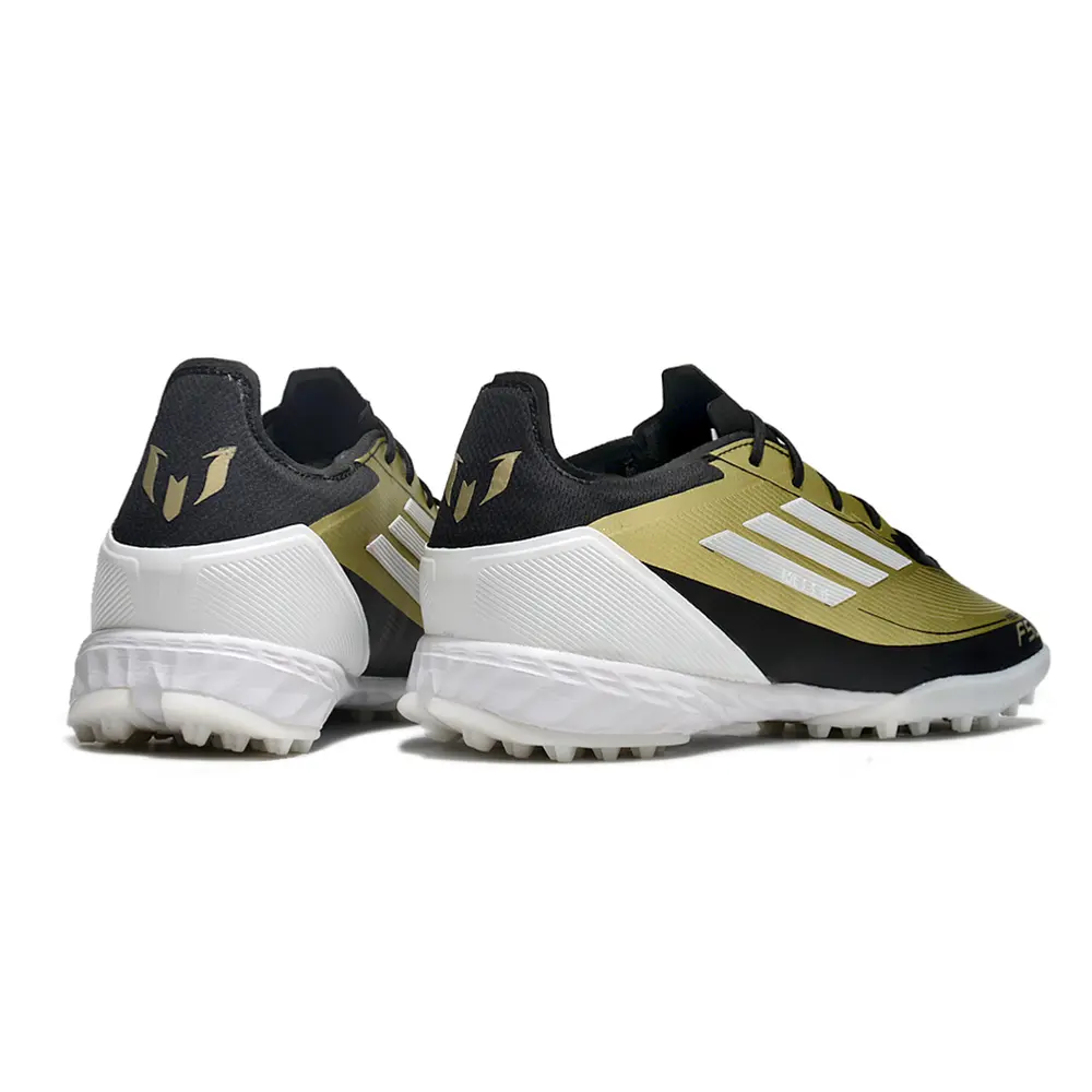 Chuteira Society Adidas F50 TF Dourada | Performance e Estilo