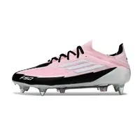Chuteira Campo Adidas F50 | Ponta de Alumínio Rosa e Preto - imagem 1