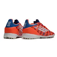Chuteira Society Adidas F50 TF Vermelha e Azul - imagem 5