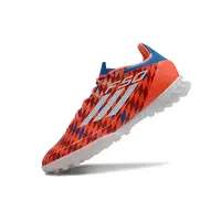 Chuteira Society Adidas F50 TF Vermelha e Azul - imagem 3