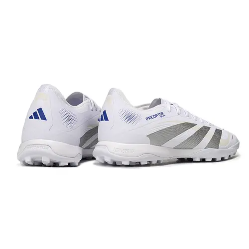 Chuteira Society Adidas Predator Elite TF Branca e Azul