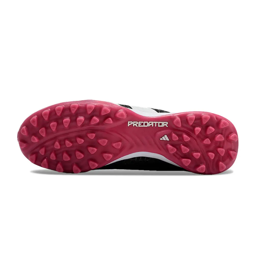 Chuteira Society Adidas Predator Elite TF | Preta e Rosa