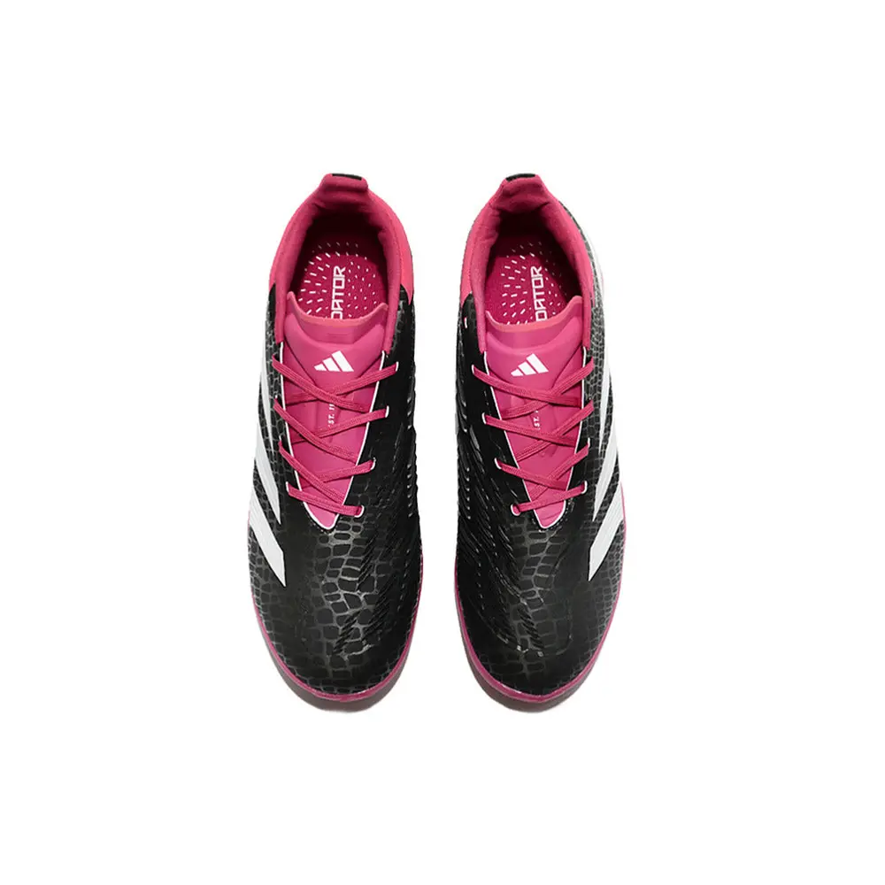 Chuteira Society Adidas Predator Elite TF | Preta e Rosa