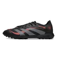 Chuteira Society Adidas Predator Elite TF Preta Vermelha | Conforto - imagem 1