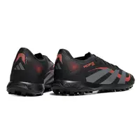 Chuteira Society Adidas Predator Elite TF Preta Vermelha | Conforto - imagem 3