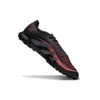 Chuteira Society Adidas Predator Elite TF Preta Vermelha | Conforto - imagem 6