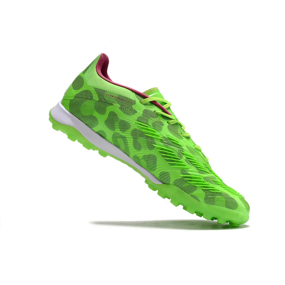 Chuteira Society Adidas Predator Elite TF Verde e Rosa