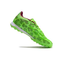 Chuteira Society Adidas Predator Elite TF Verde e Rosa - imagem 6