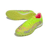 Chuteira Society Adidas Predator Elite TF Verde e Roxo - Farda - imagem 2