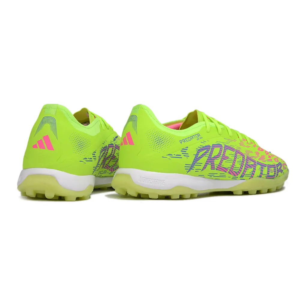 Chuteira Society Adidas Predator Elite TF Verde e Roxo - Farda
