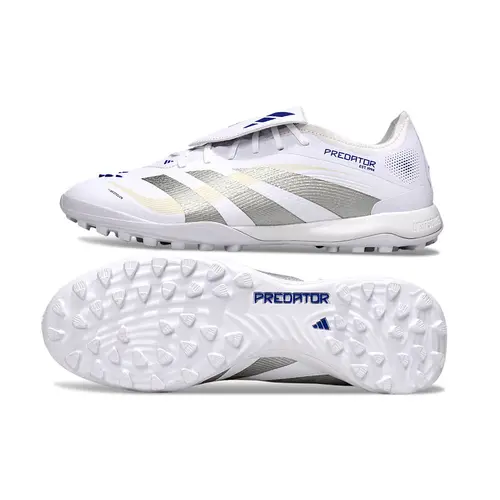 Chuteira Society Adidas Predator League Elite TF Branca 