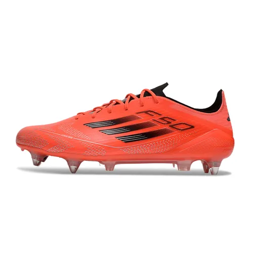 Chuteira Campo Adidas F50 Ponta de Aluminio Vermelha - Vivid Horizon