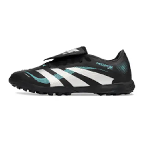 Chuteira Society Adidas Predator League Elite TF Preto, Branco e Verde