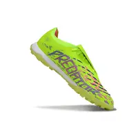 Chuteira Society Adidas Predator League Elite TF Verde e Roxo - imagem 2