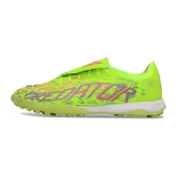 Chuteira Society Adidas Predator League Elite TF Verde e Roxo - imagem 1