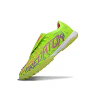 Chuteira Society Adidas Predator League Elite TF Verde e Roxo - imagem 5