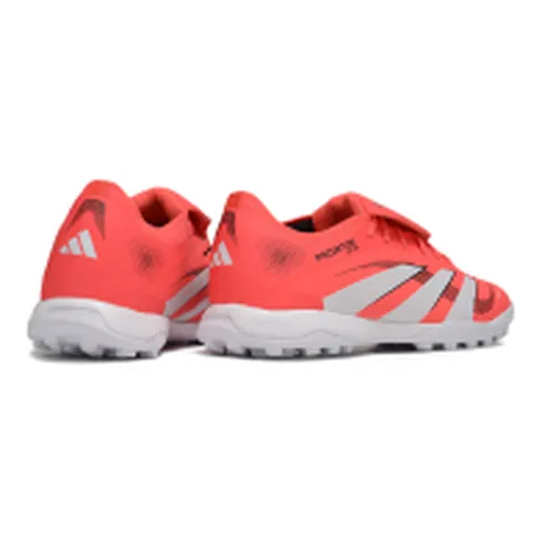 Chuteira Society Adidas Predator League Elite TF Vermelho e Preto 