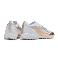 Chuteira Adidas X Crazyfast Messi.1 TF Branca Dourada | Agilidade - imagem 5