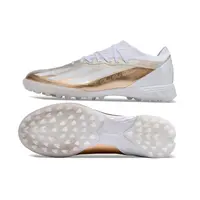 Chuteira Adidas X Crazyfast Messi.1 TF Branca Dourada | Agilidade - imagem 4