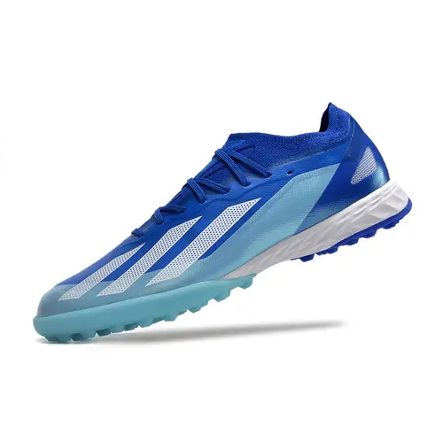 Chuteira Society Adidas X CrazyFast.1 TF Azul 