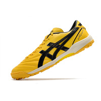 Chuteira Society Asics Japan TF Amarela e Preta | Conforto e Controle - imagem 6