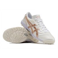 Chuteira Society Asics Japan TF Branca e Bege | Conforto e Estilo - imagem 4