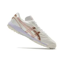 Chuteira Society Asics Japan TF Branca e Bege | Conforto e Estilo - imagem 4