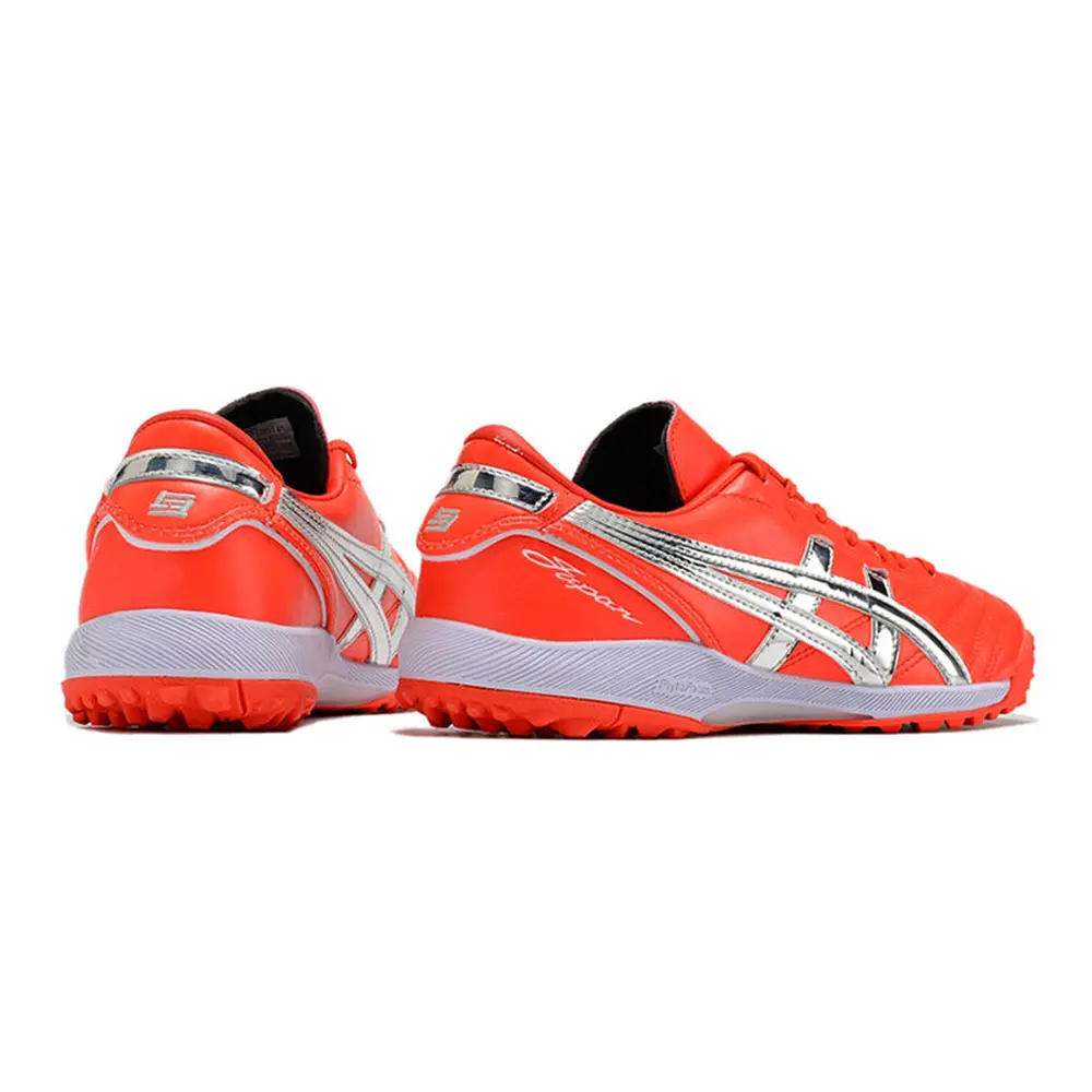 Chuteira Society Asics Japan TF Vermelha