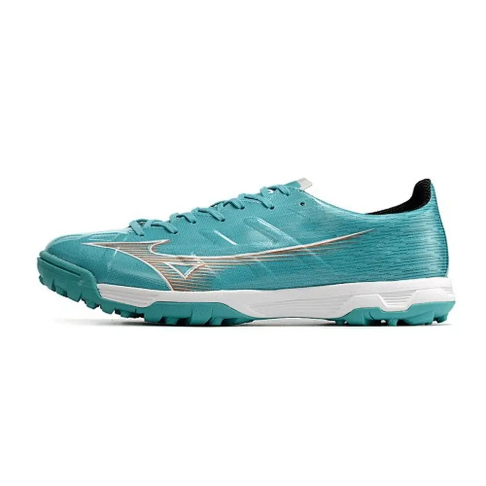 Chuteira Society Mizuno Alpha TF Azul | Velocidade e Conforto - Mizuno