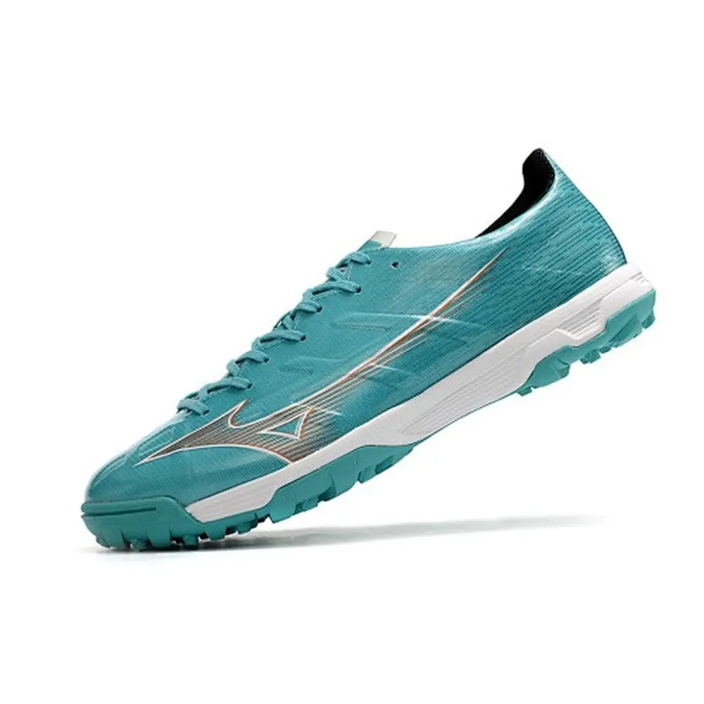 Chuteira Society Mizuno Alpha TF Azul | Velocidade e Conforto - Mizuno