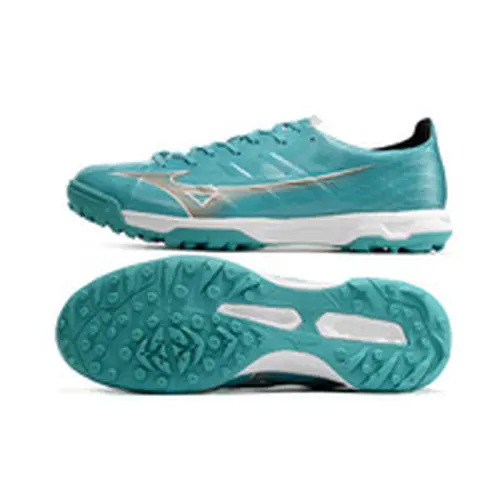 Chuteira Society Mizuno Alpha TF Azul 