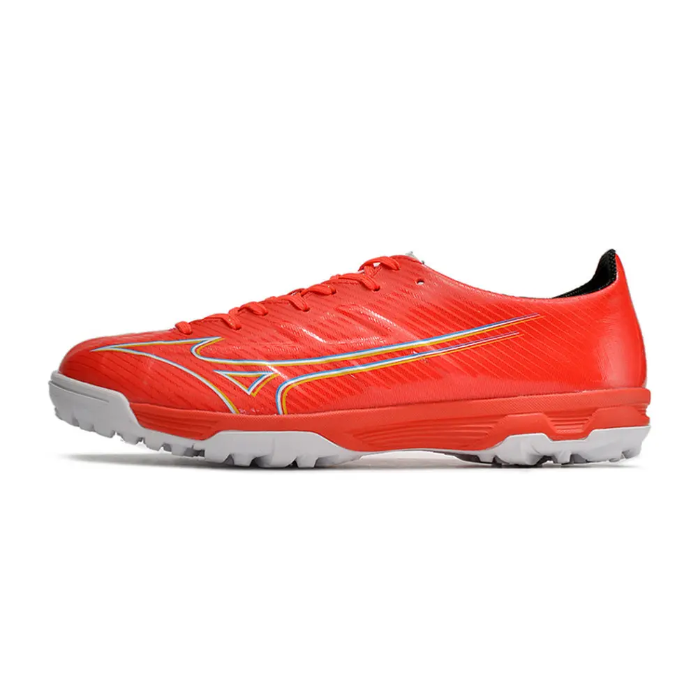 Chuteira Society Mizuno Alpha TF Laranja | Velocidade